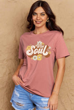 Load image into Gallery viewer, WILD SOUL Graphic Cotton T-Shirt