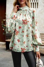 Load image into Gallery viewer, Golden Lantern Sleeve Blouse