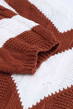 Load image into Gallery viewer, Chevron Tunic Sweater