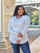 Load image into Gallery viewer, Round Neck Long Sleeve T-Shirt