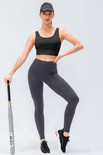 Load image into Gallery viewer, Wide Waistband Slim Fit Active Leggings