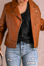 Load image into Gallery viewer, Ebony Leather Jacket