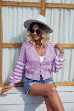 Load image into Gallery viewer, Long Sleeve V-Neck Cardigan