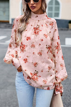 Load image into Gallery viewer, Golden Lantern Sleeve Blouse