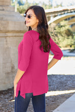 Load image into Gallery viewer, Basic Bae Round Neck Pocketed T-Shirt