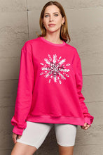 Load image into Gallery viewer, Simply Love Full Size LET IT SNOW Long Sleeve Sweatshirt