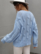 Load image into Gallery viewer, Cable-Knit Sweater