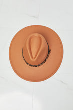 Load image into Gallery viewer, In The Wild Leopard Detail Fedora Hat
