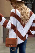 Load image into Gallery viewer, Chevron Tunic Sweater