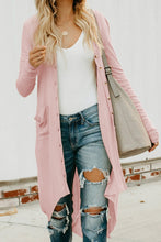 Load image into Gallery viewer, V-Neck Long Sleeve Cardigan with Pocket
