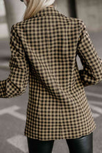 Load image into Gallery viewer, Classy Plaid Long Sleeve Blazer