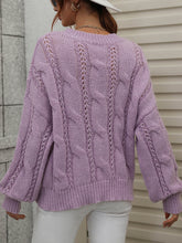Load image into Gallery viewer, Cable-Knit Sweater