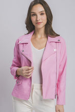 Load image into Gallery viewer, Pink Zip Up Jacket