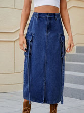Load image into Gallery viewer, Must Have Denim Skirt
