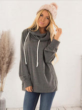 Load image into Gallery viewer, Drawstring Long Sleeve Hoodie