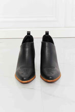 Load image into Gallery viewer, Trust Yourself Embroidered Crossover Cowboy Bootie