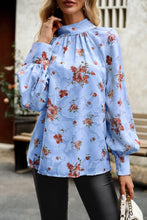 Load image into Gallery viewer, Golden Lantern Sleeve Blouse