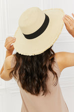 Load image into Gallery viewer, Fame Time For The Sun Straw Hat
