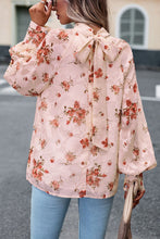 Load image into Gallery viewer, Golden Lantern Sleeve Blouse