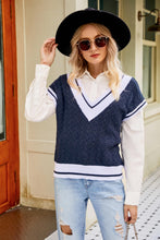 Load image into Gallery viewer, Cap Sleeve Sweater Vest