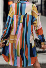 Load image into Gallery viewer, Patchwork Shirt Dress