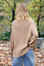 Load image into Gallery viewer, Round Neck Lantern Sleeve Sweater