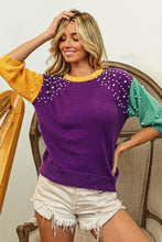 Load image into Gallery viewer, BiBi Color Block Sweater
