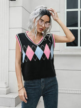 Load image into Gallery viewer, Fearless V-Neck Sweater Vest