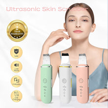 Load image into Gallery viewer, Beauty Ultrasonic Skin Scrubber USB Plug Facial Blackhead Remover Face Massager Skincare Tools Products Face Cleansing Acne