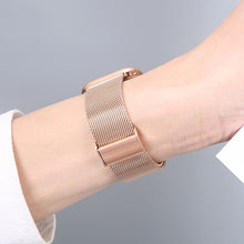 Load image into Gallery viewer, For Apple Watch Series 6 Band SE 44mm 40mm iWatch 5 4 Milanese Strap For Applewatch 42mm 38mm iWatch 3 Stainless Steel Bracelet