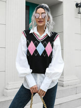 Load image into Gallery viewer, No More Fear V-Neck Sweater Vest