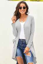 Load image into Gallery viewer, V-Neck Long Sleeve Cardigan with Pocket