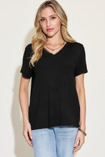 Load image into Gallery viewer, Basic Bae V-Neck High-Low T-Shirt