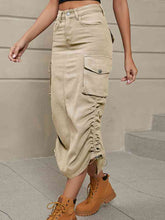 Load image into Gallery viewer, Modern Denim Skirt with Pockets