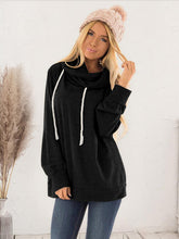 Load image into Gallery viewer, Drawstring Long Sleeve Hoodie