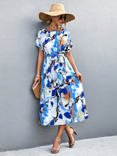 Load image into Gallery viewer, Round Neck Midi Dress