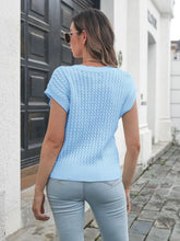 Load image into Gallery viewer, Cable-knit V-Neck Sweater Vest