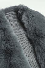 Load image into Gallery viewer, Striped Fringe Detail Long Sleeve Poncho