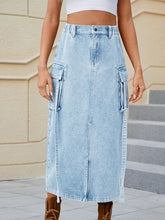 Load image into Gallery viewer, Must Have Denim Skirt