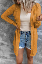 Load image into Gallery viewer, Button Up Long Sleeve Cover Up