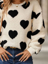 Load image into Gallery viewer, Sweet Heart Dropped Shoulder Sweatshirt