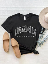 Load image into Gallery viewer, LOS ANGELES CALIFORNIA Round Neck T-Shirt