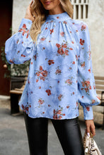 Load image into Gallery viewer, Golden Lantern Sleeve Blouse