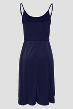 Load image into Gallery viewer, Decorative Button Spaghetti Strap Dress