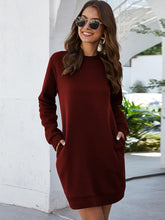 Load image into Gallery viewer, Favor Sweater Dress with Pockets