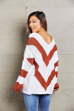 Load image into Gallery viewer, Chevron Tunic Sweater