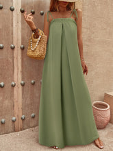 Load image into Gallery viewer, Tie-Shoulder Smocked Maxi Dress