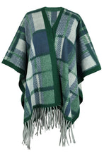 Load image into Gallery viewer, Cloak Sleeve Fringe Detail Poncho