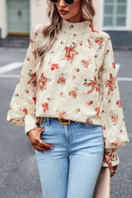 Load image into Gallery viewer, Golden Lantern Sleeve Blouse