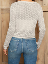 Load image into Gallery viewer, Awake Long Sleeve Buttoned Knit Top